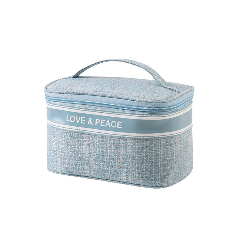 Xiaoxiangfeng series makeup bags, large-capacity hand-held makeup bags, cosmetics storage bags, makeup bag consignment Item Picture