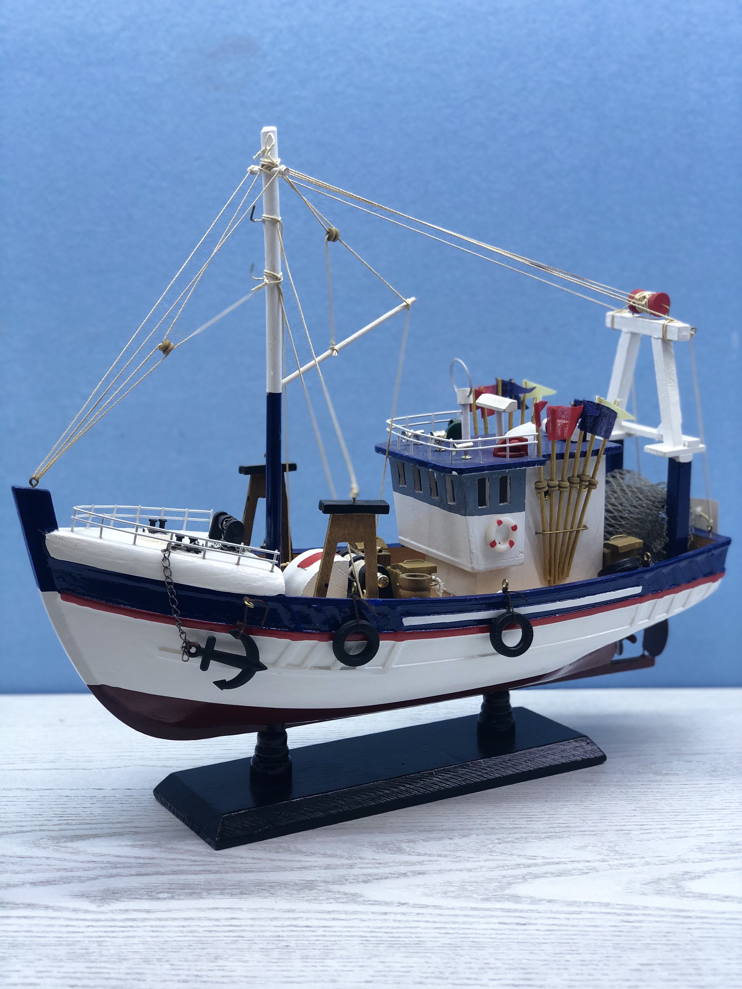 木制帆船/渔船细节图