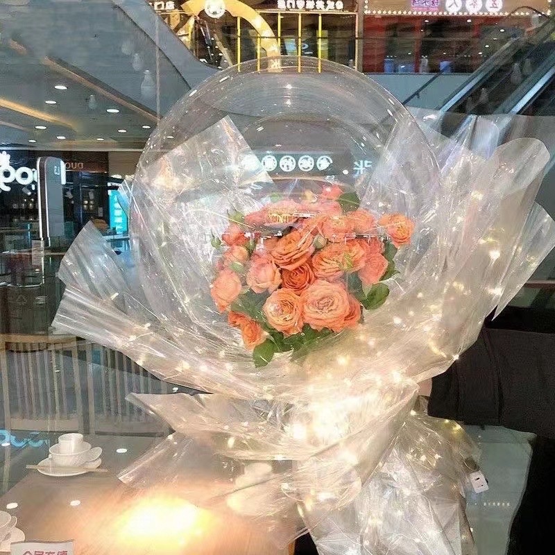 5-inch, 10-inch, 12-inch, 18-inch, 36-inch thickened latex transparent balloons in round shape details Picture
