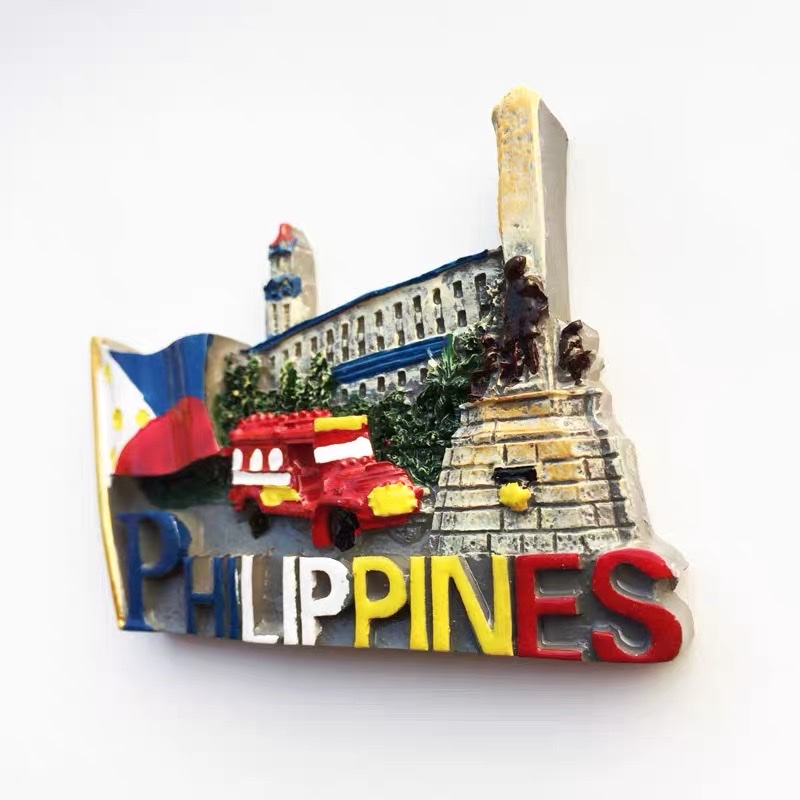 菲律宾纪念品/树脂冰箱贴/旅游纪念品细节图