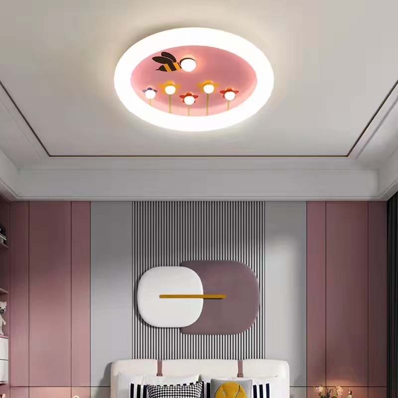 Cartoon ceiling lights for children's rooms