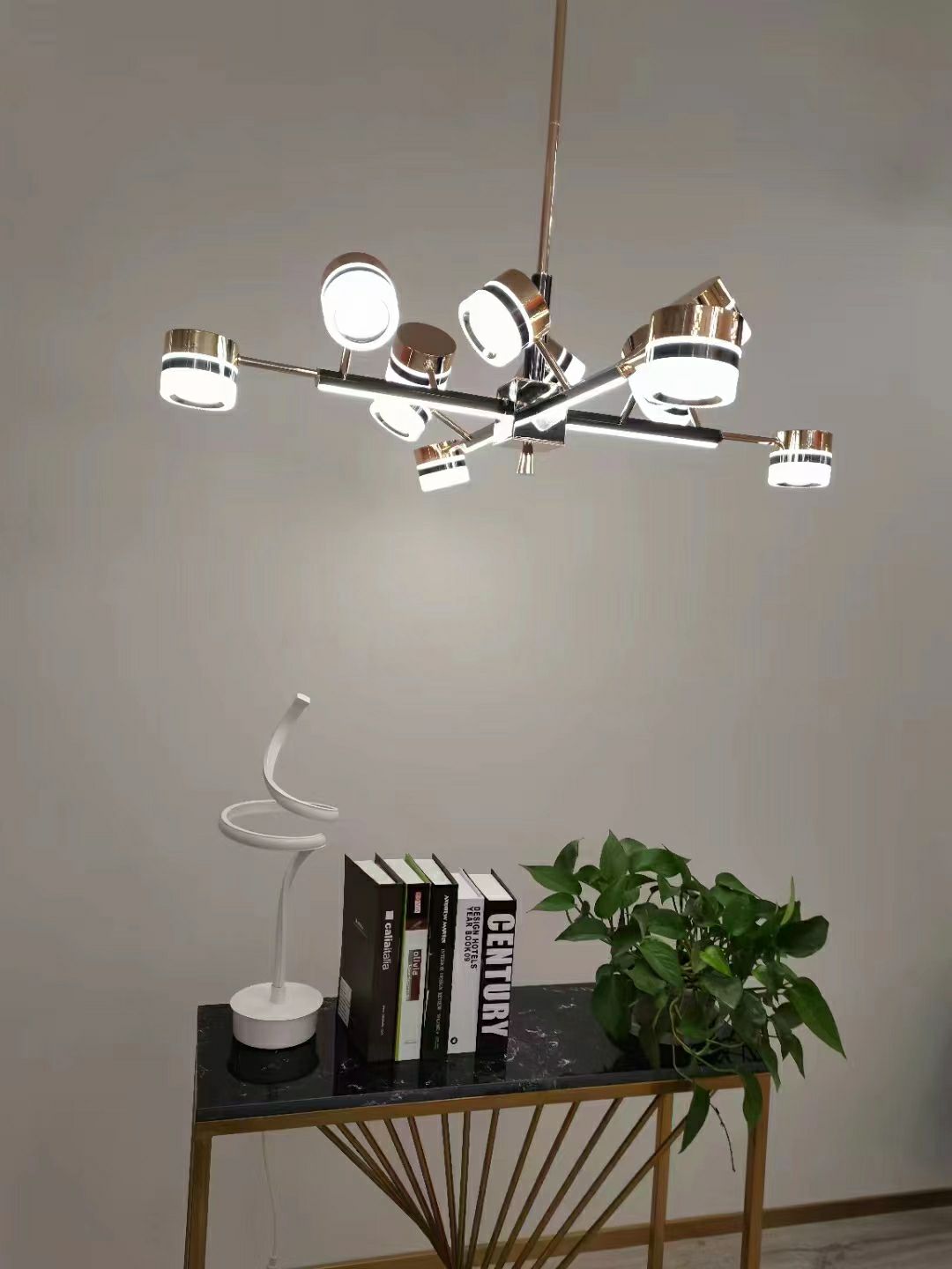 12 Youth-style art lamps for living room, dining room and bedroom Specification image