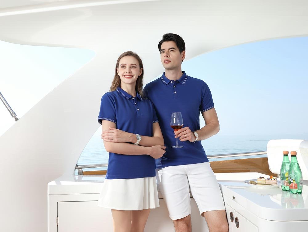 POLO衫定制工作服夏季新款纯棉翻领短袖团体服企业文化衫印字刺绣