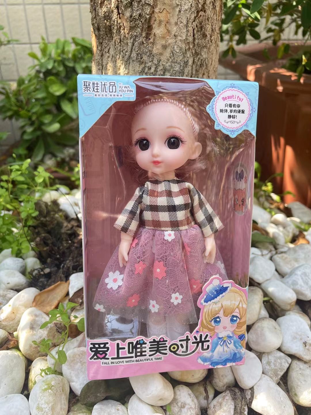 17-cm girl mini simulation doll Barbie Princess exquisite dress-up birthday gift toy box detail image 6