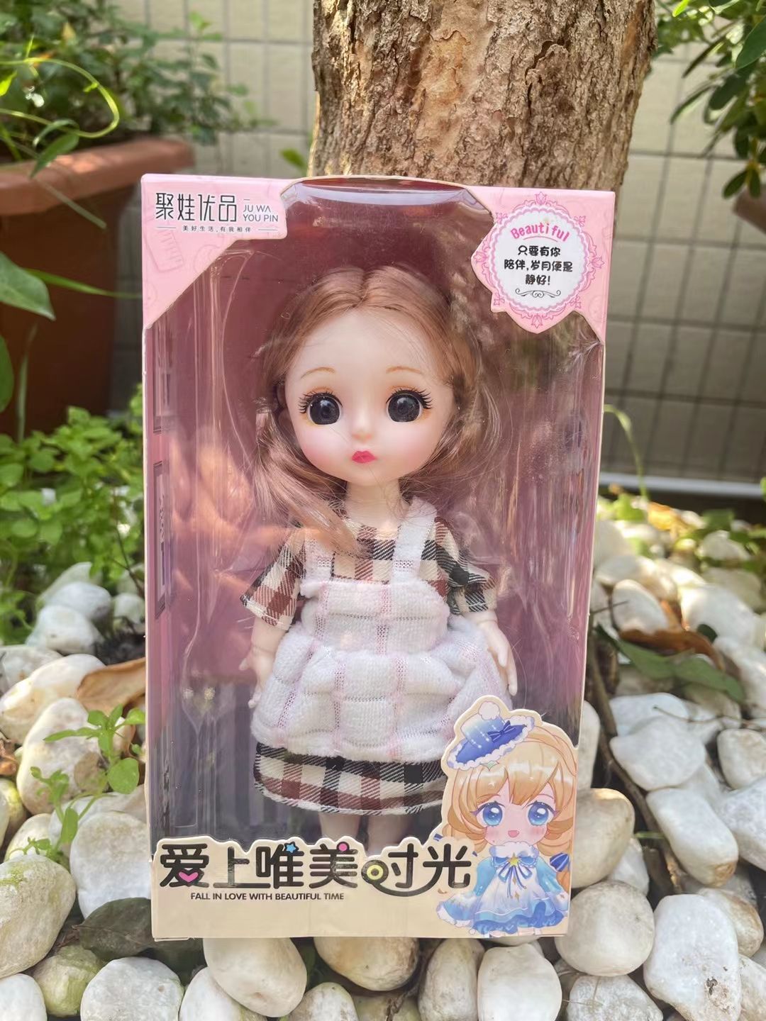 17-cm girl mini simulation doll Barbie Princess exquisite dress-up birthday gift toy box detail image 5