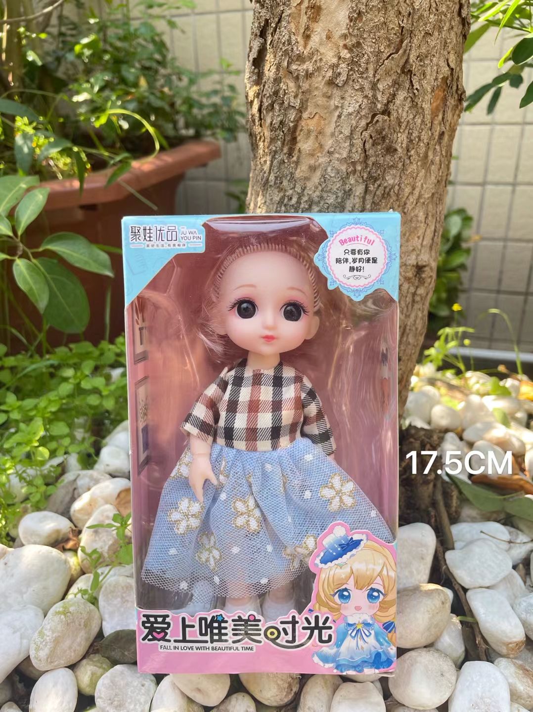 17-cm girl mini simulation doll Barbie Princess exquisite dress-up birthday gift toy box detail image 2