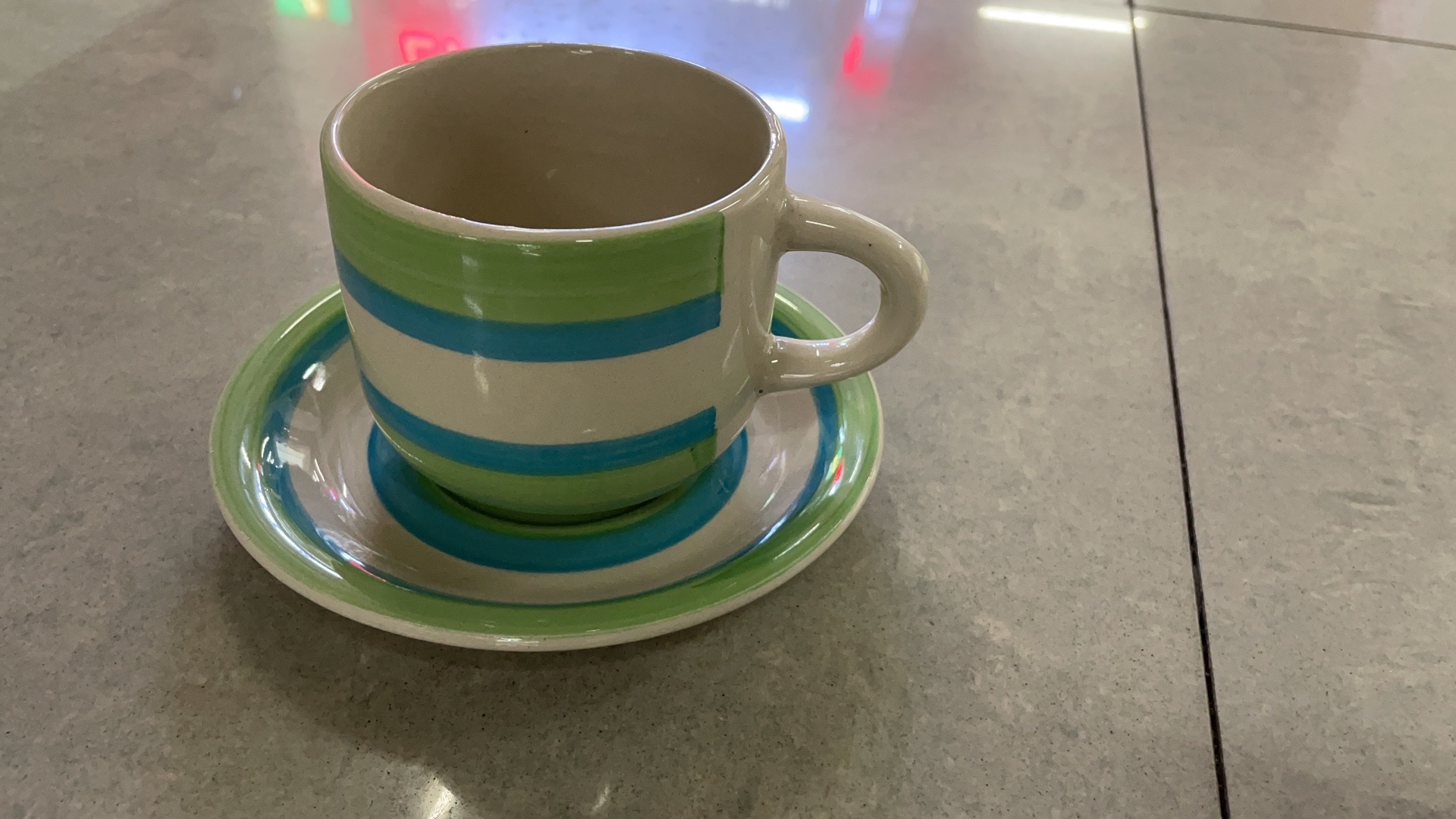 Cups and plates