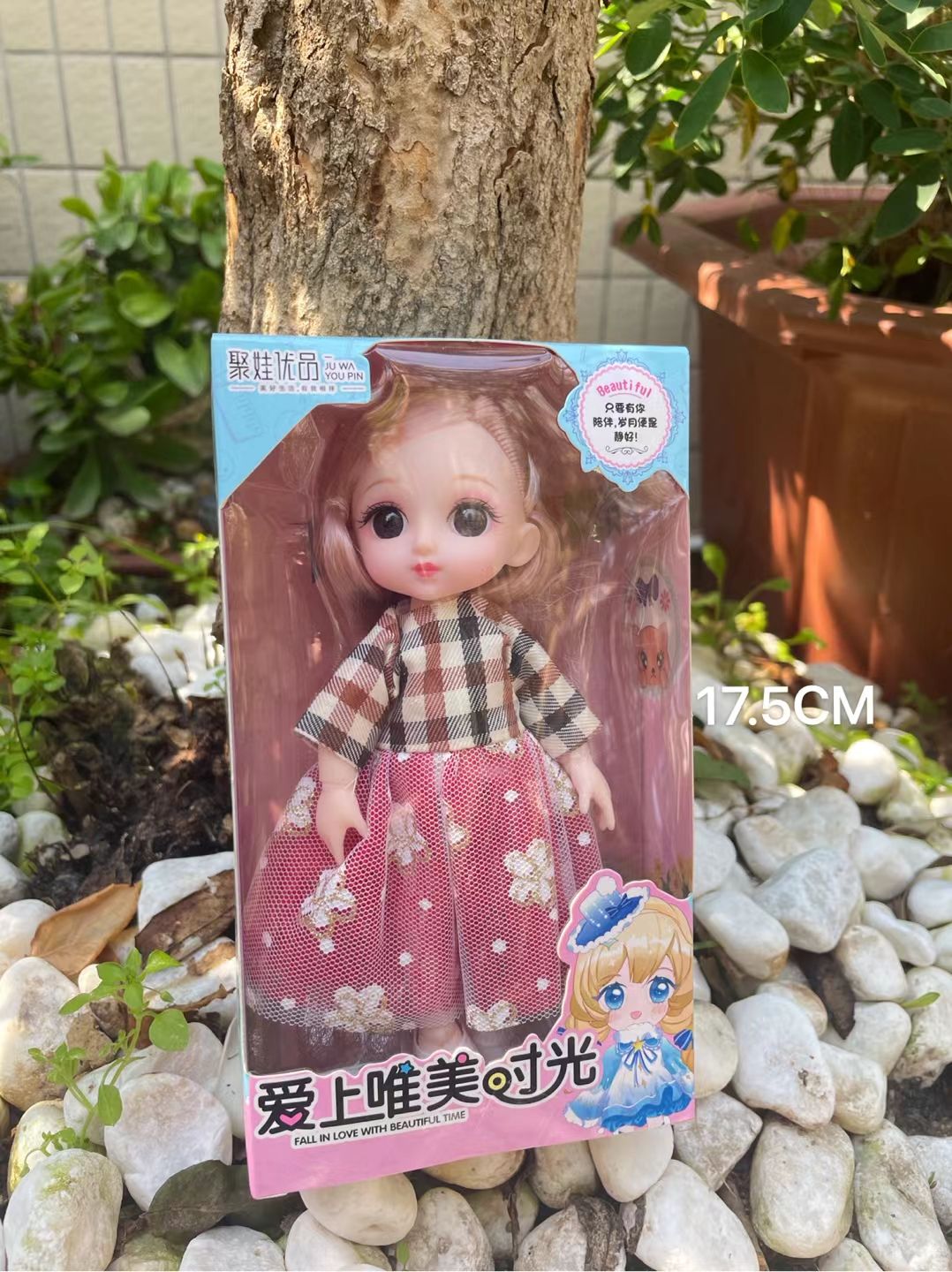 17-cm girl mini simulation doll Barbie Princess exquisite dress-up birthday gift toy box detail image 4