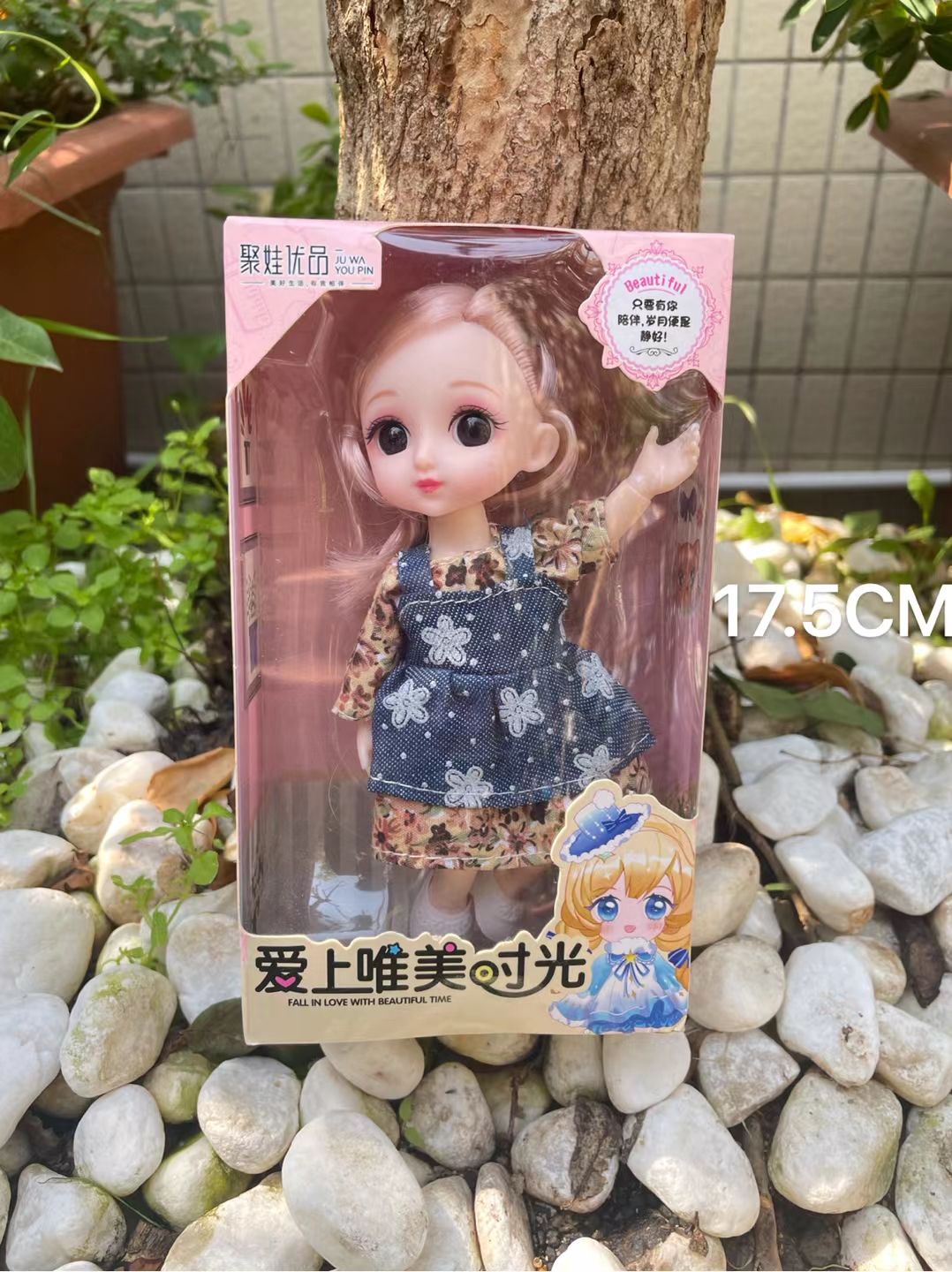 17-cm girl mini simulation doll Barbie Princess exquisite dress-up birthday gift toy box detail image 3