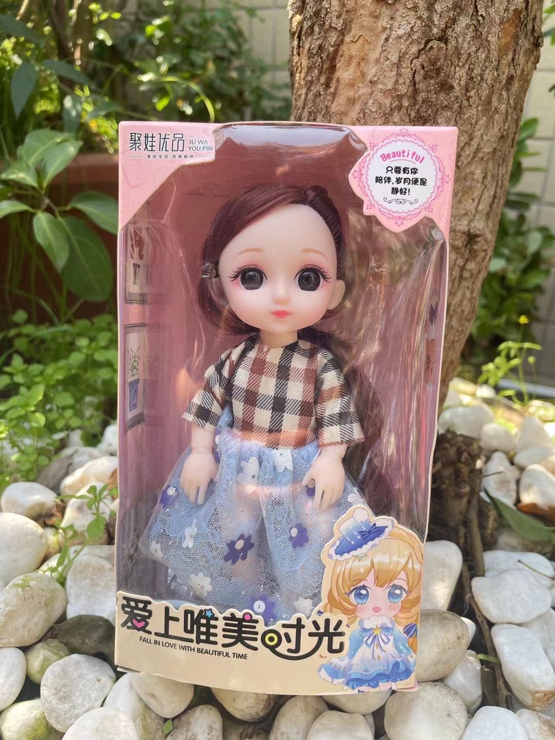 17-cm girl mini simulation doll Barbie Princess exquisite dress-up birthday gift toy box detail image 7