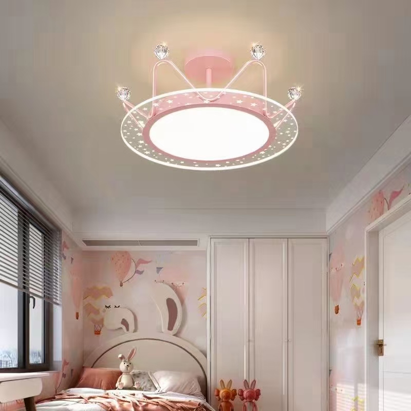 500 large pink and blue children's room lights
