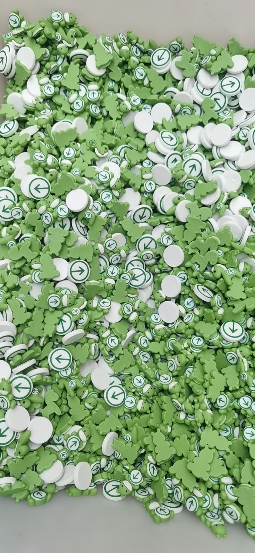 Three sets of resin accessories in one package, cartoon and cute plastic mixed, frosted resin patches, diy lucky bags, animal, flower and fruit accessories, factory direct sales details Picture