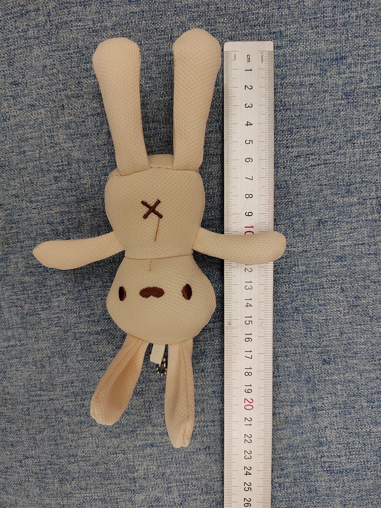 批发零售玉米兔许愿兔韩国绒兔公仔毛绒玩具配件挂件详情图4