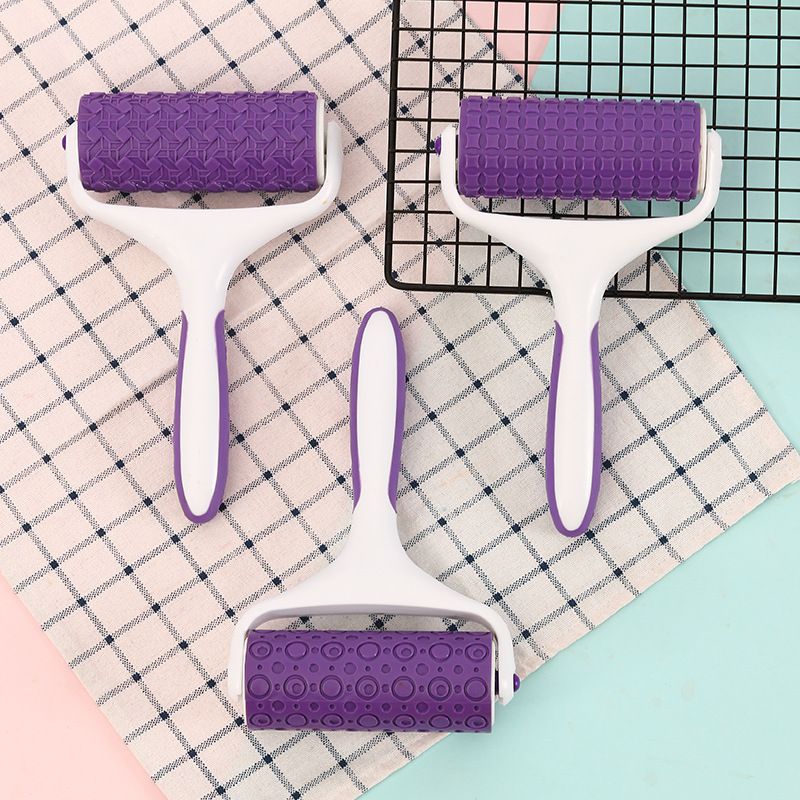 蛋糕滚轮花边多功能滚轮压花装饰翻糖蛋糕装饰压花模具 详情图2