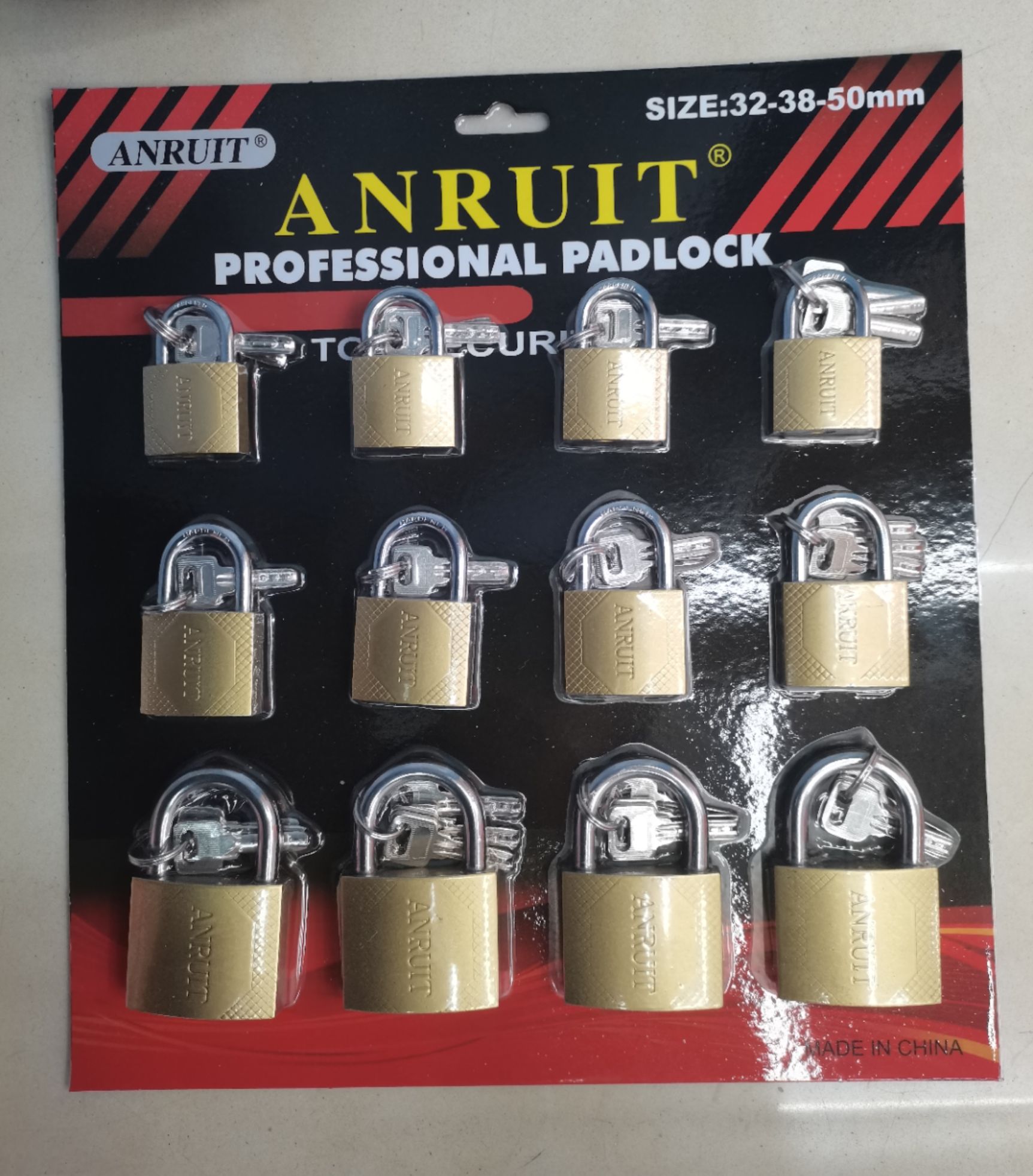 Grid atomic lock. The ANRUIT brand. Atomic lock... Specification image
