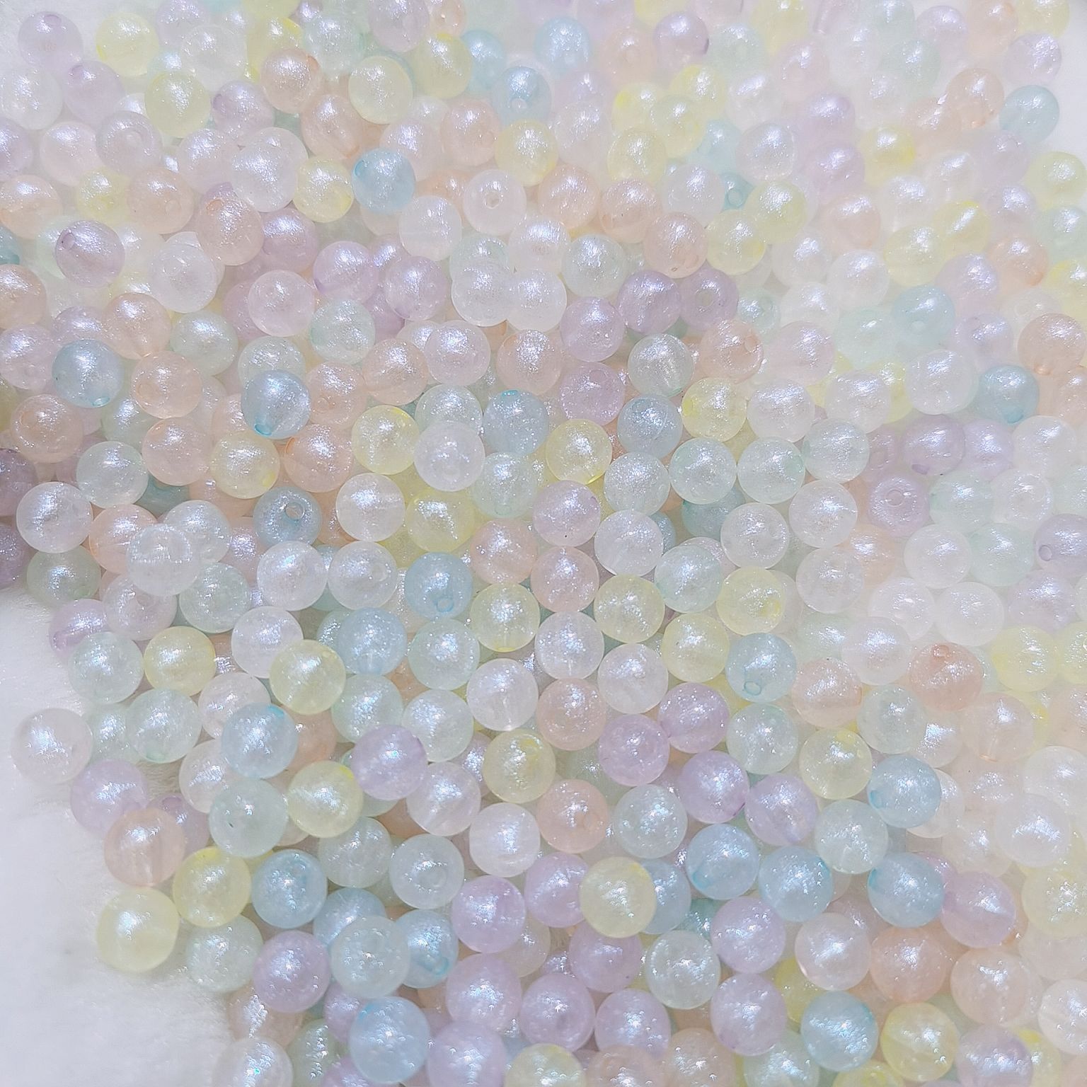 Mermaid Girl Acrylic Bead Aurora Bead Clothing Headwear Accessories diy Material Kit