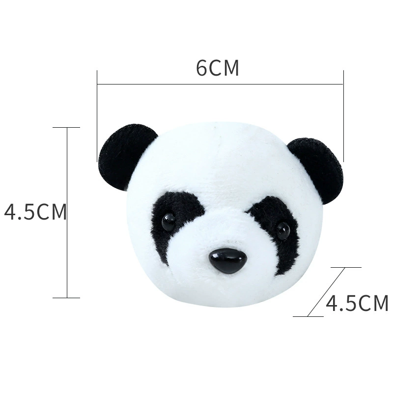 新款小熊猫胸针趴趴熊猫卡通日韩卡通饰品学生书包挂件详情图2