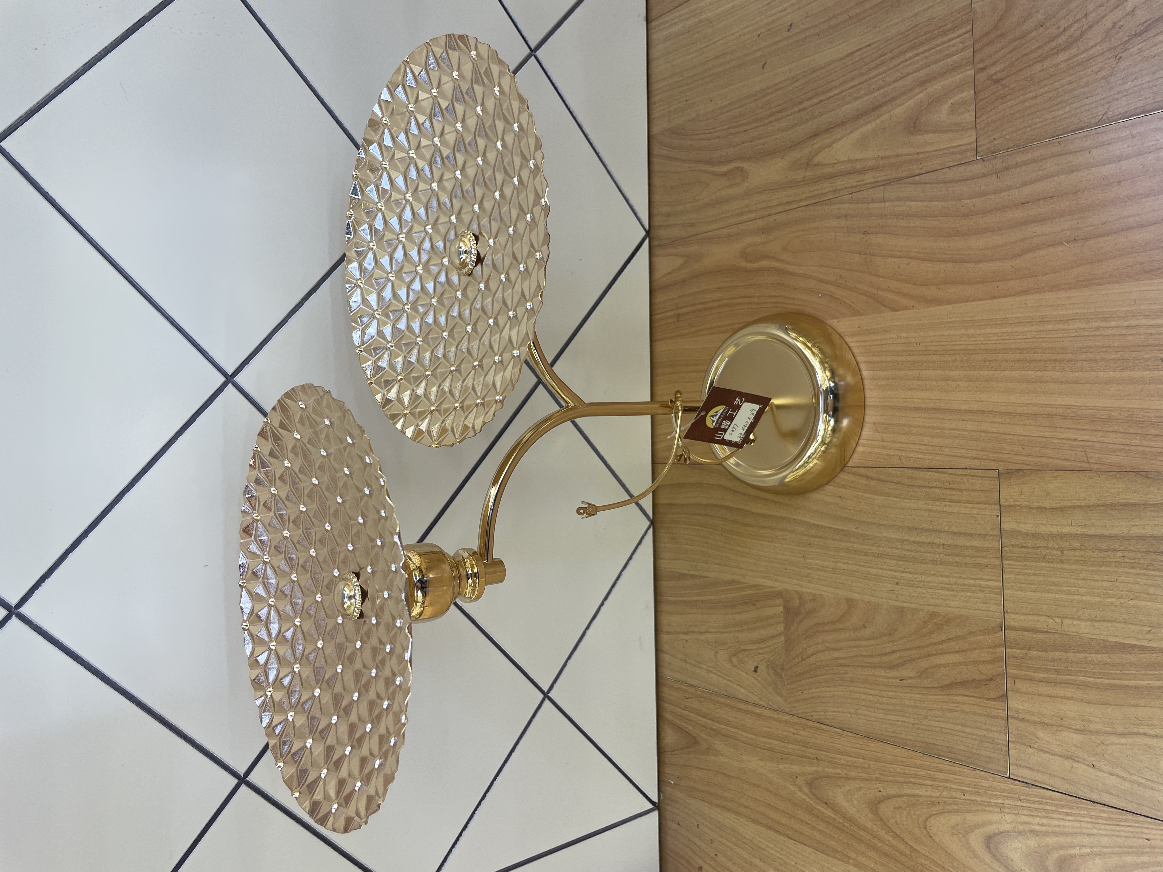 S377金属工艺 蛋糕托盘 巧克力饼干盘 金属工艺品 山峰工艺