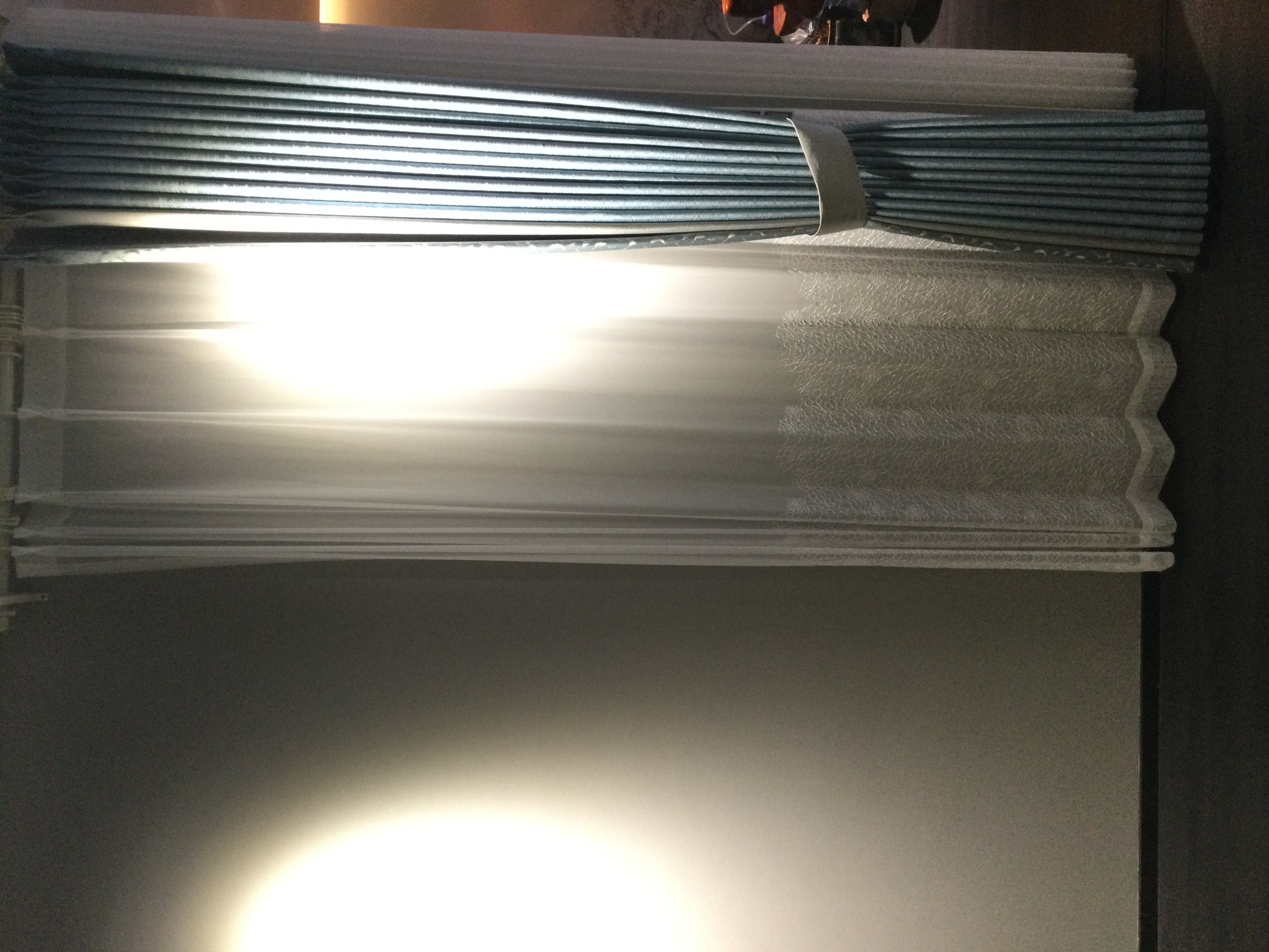 Bingo customizable curtains "Blue Danube" high-precision set curtains in blue