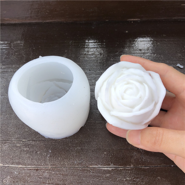 玫瑰冰块模具  网红 立体花朵咖啡棒冰3D冰块硅胶磨具  厂家销售 详情图4
