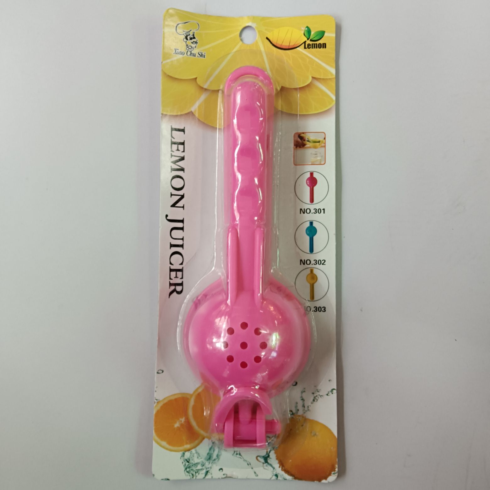 Lemon clip plastic children's complementary food dispenser, creative kitchen household thickened manual fruit lemon juicer