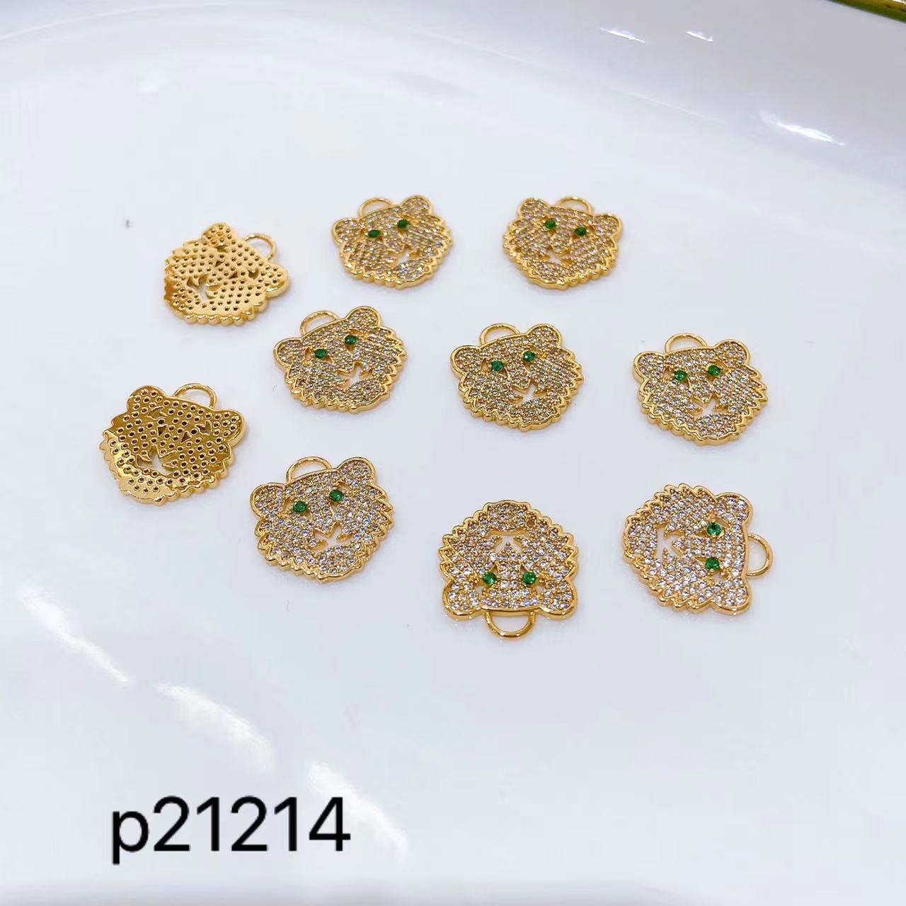 Zhongxing Jewelry Zircon Tiger Pendant