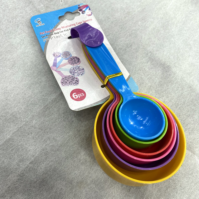 Colored measuring spoons, measuring cups, plastic measuring spoons, salt measuring spoons, measuring spoon sets, large sets of baking tools detail image 6