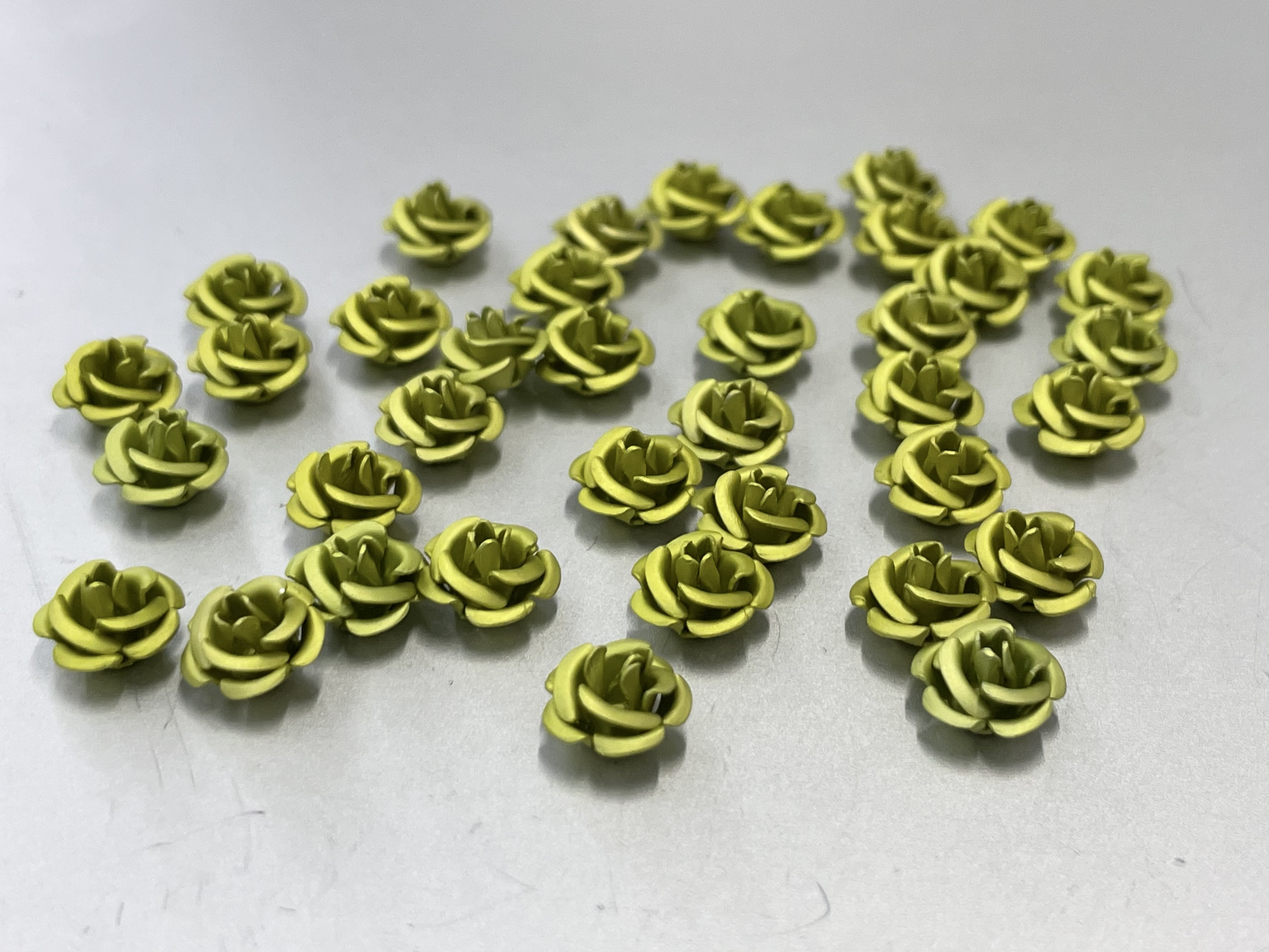 No. 8885, 9th Street, E Zone, 3rd Floor, Zone 1, Yiwu International Trade City, 8mm five-petal rose, 11# color details Picture