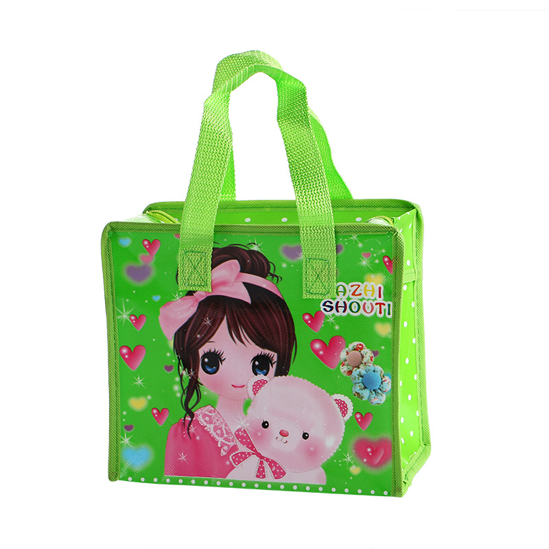 卡通无纺布袋/彩印无纺布袋/无纺布收纳袋产品图