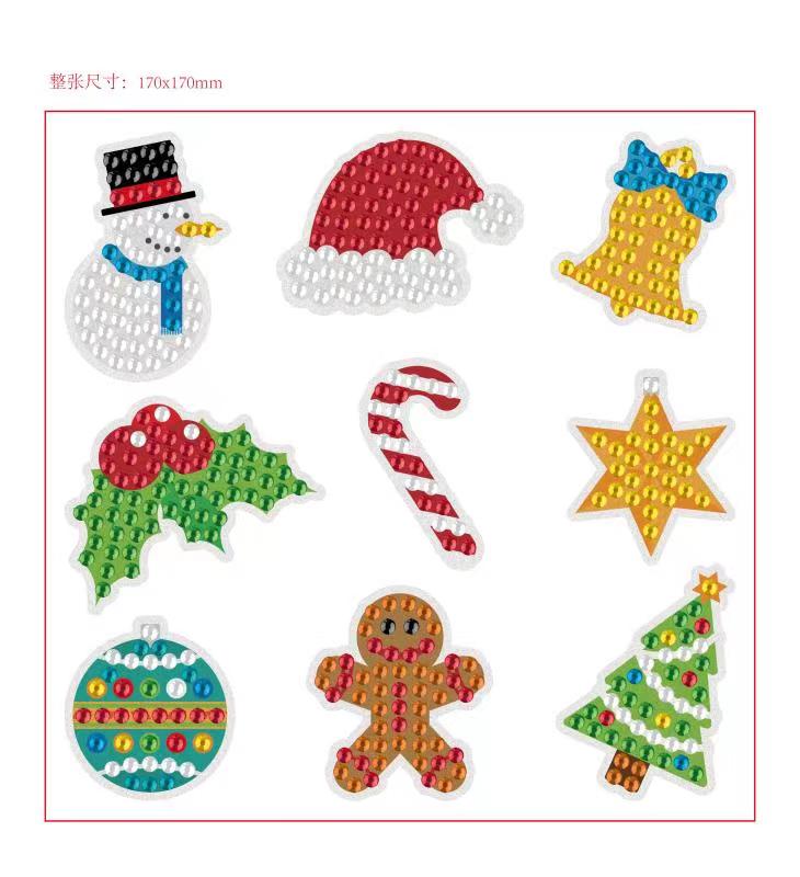 Diamond paintings are randomly pasted by hand Application Scenario