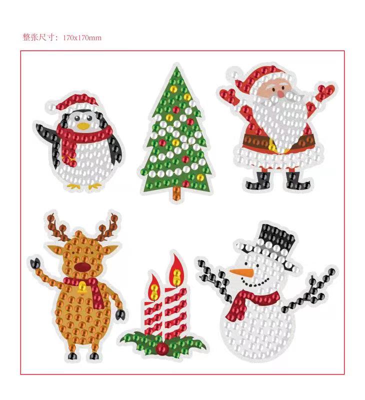 Diamond paintings are randomly pasted by hand Item Picture