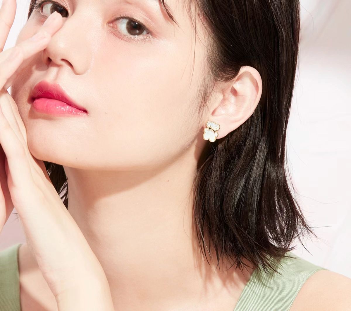 耳钉/耳环/银针细节图