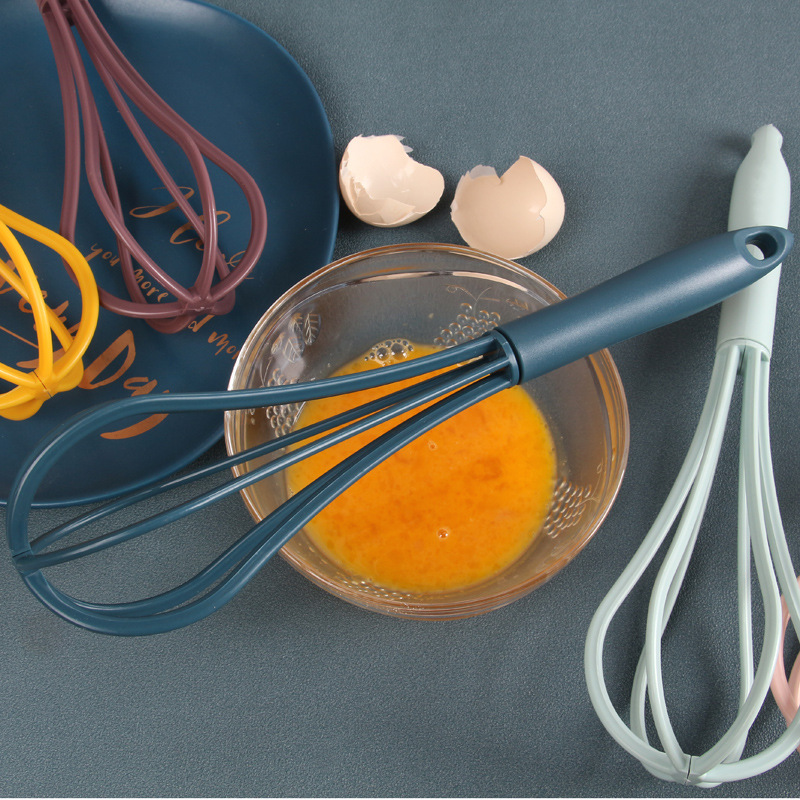 Food-grade PP plastic egg beater, multi-functional manual egg beater, creative kitchen tool, cream stirring tool detail image 4