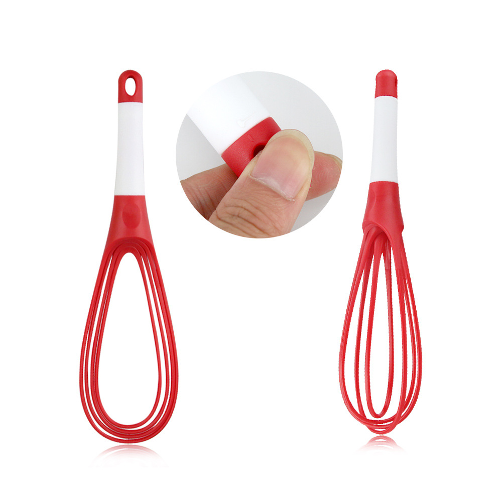 现货 旋转打蛋器 两用塑料折叠收纳搅拌器 多功能手动和面器 详情图6