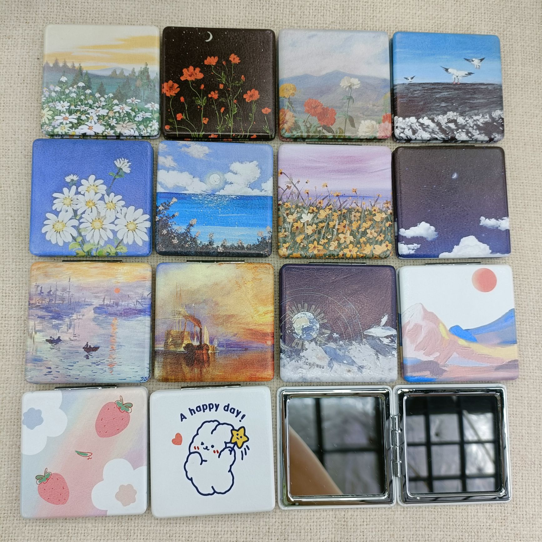 小镜子/双面镜/口袋镜细节图