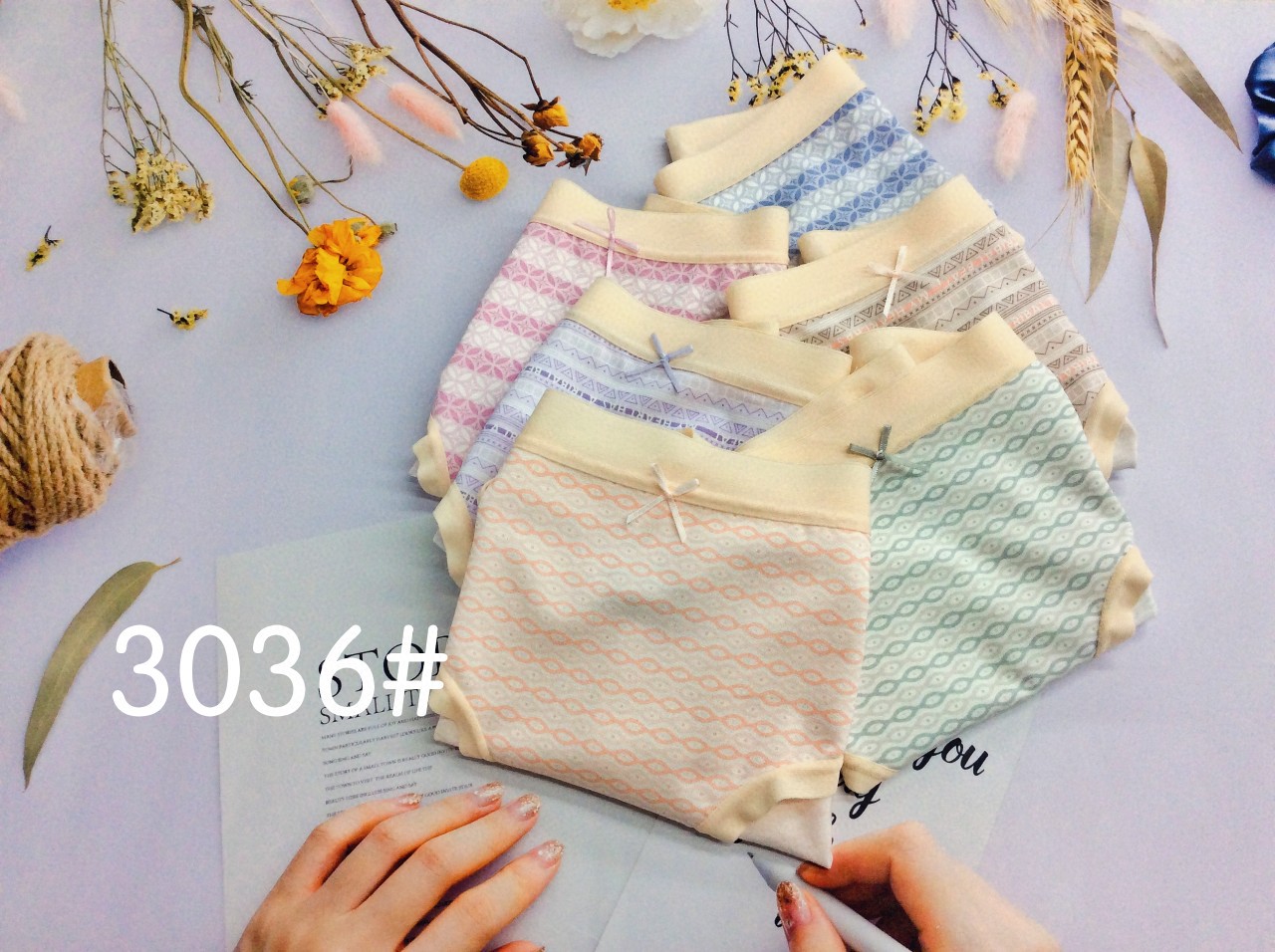 Women's Panties Cotton Modal Nylon Flying Ice Silk Briefs Item Picture