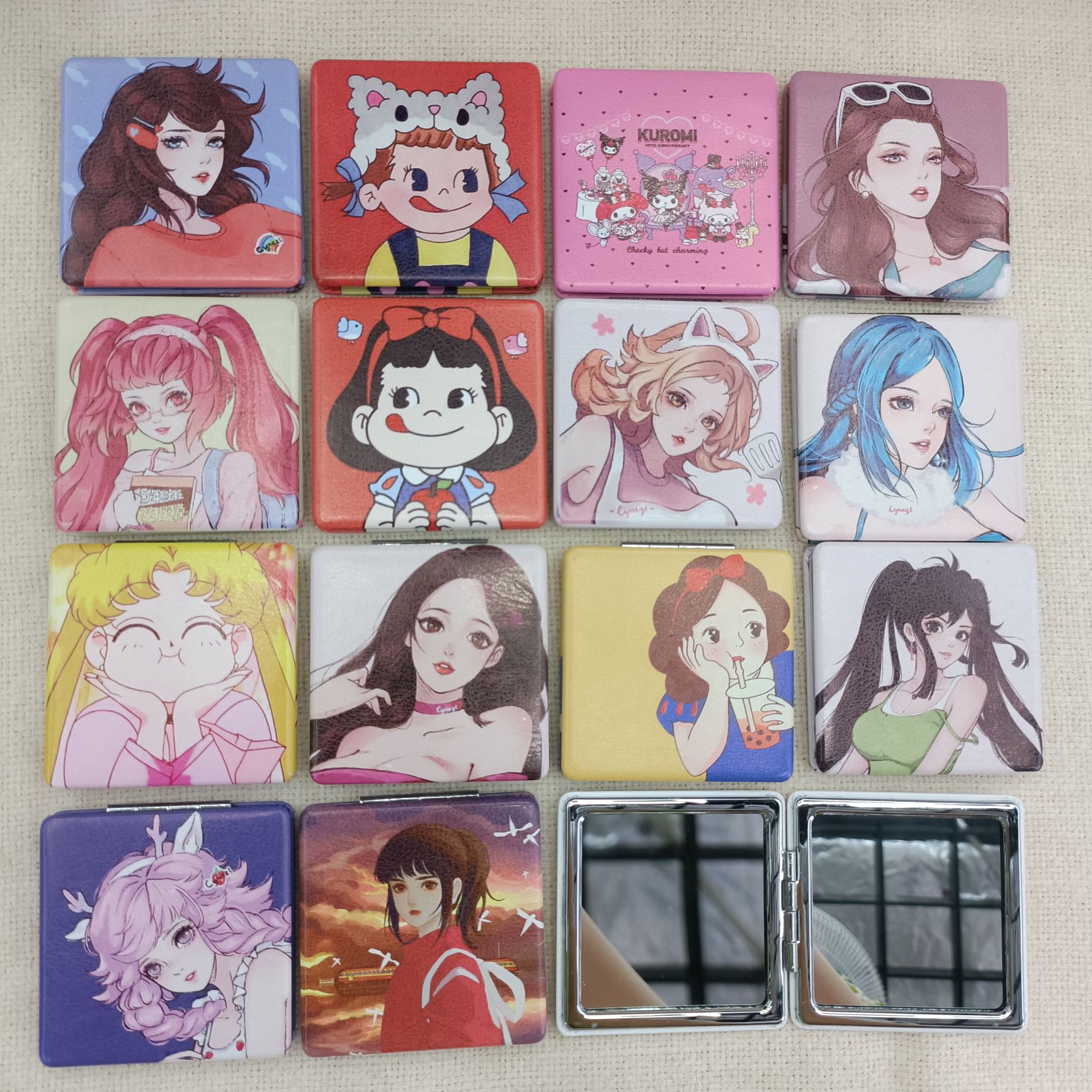 小镜子/双面镜/口袋镜产品图