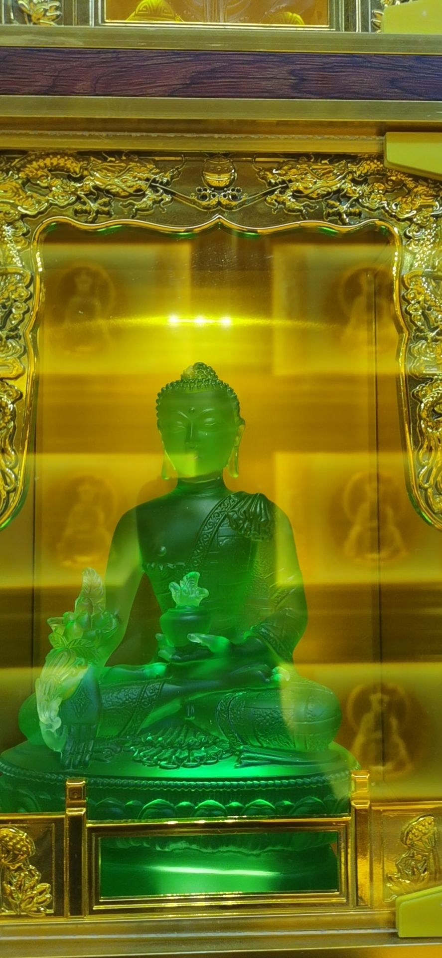 Lotus Culture Series 1: Glazed Buddha Statues, Guanyin, Medicine Buddha, Amitabha Buddha