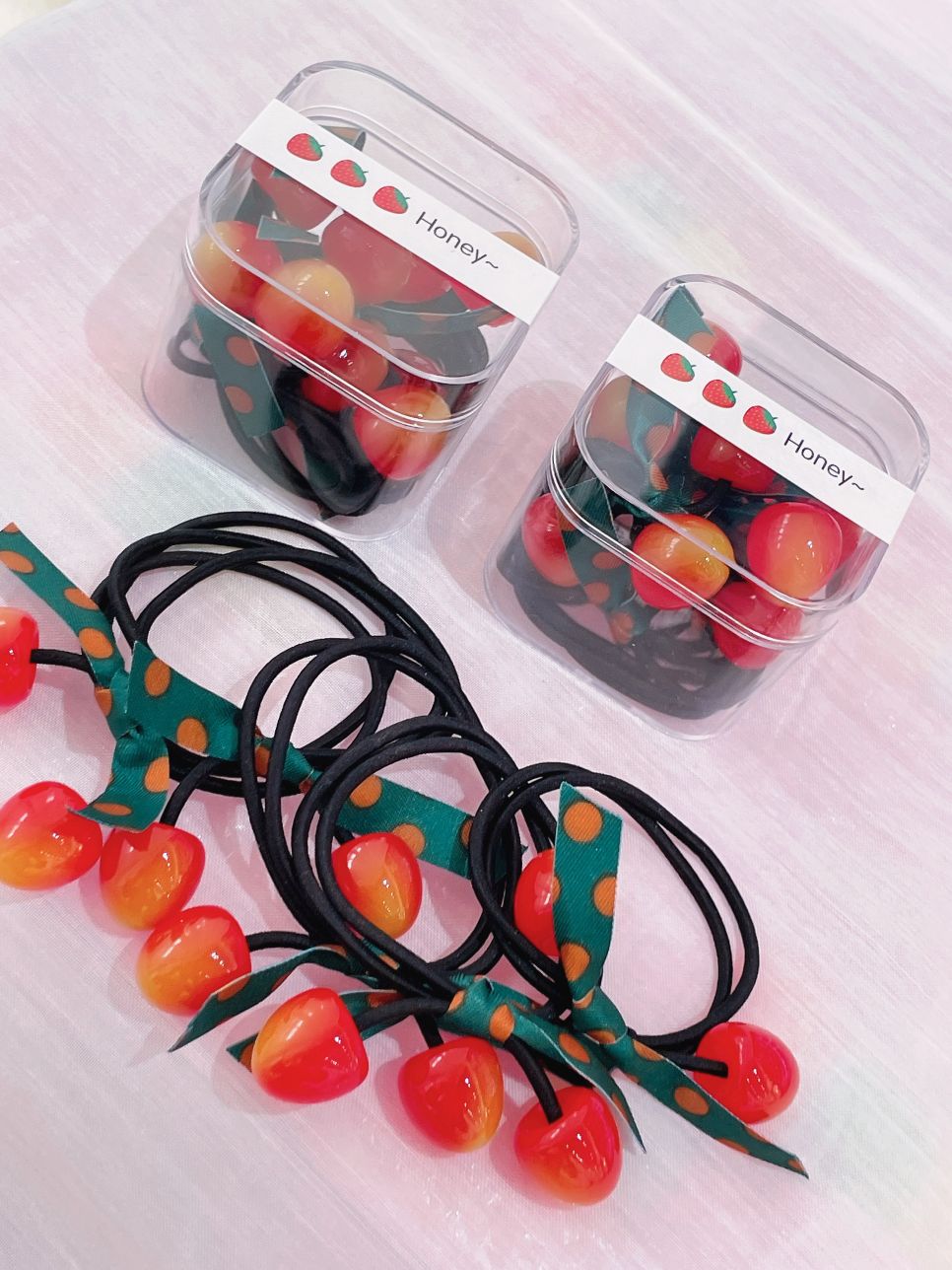 2022 Summer New Style cherry skin bands for children and adults