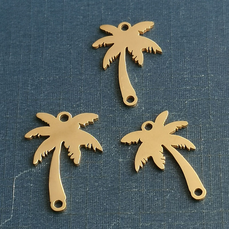 欧美波西米亚风格椰树女士手链吊坠夏季新款时尚个性小清新森系详情图4