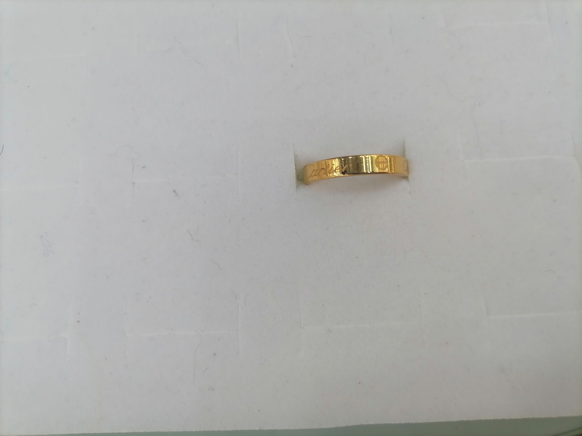 Titanium steel gold c ring