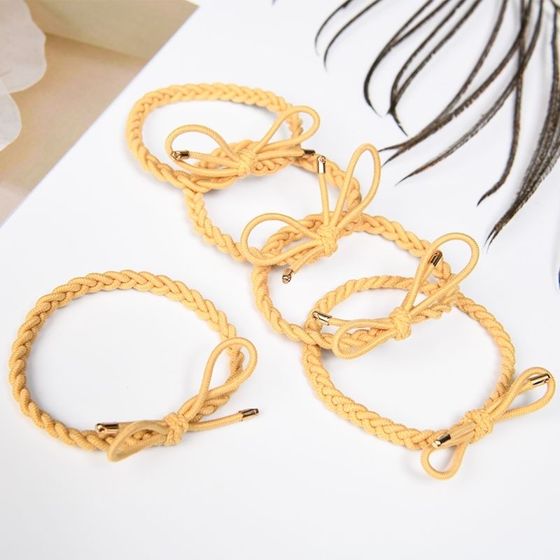 The new spring series features simple bow ties, high-elasticity braids, thick hair bands that are durable and do not tighten the hair, as well as rubber bands, hair ties and headbands detail image 14