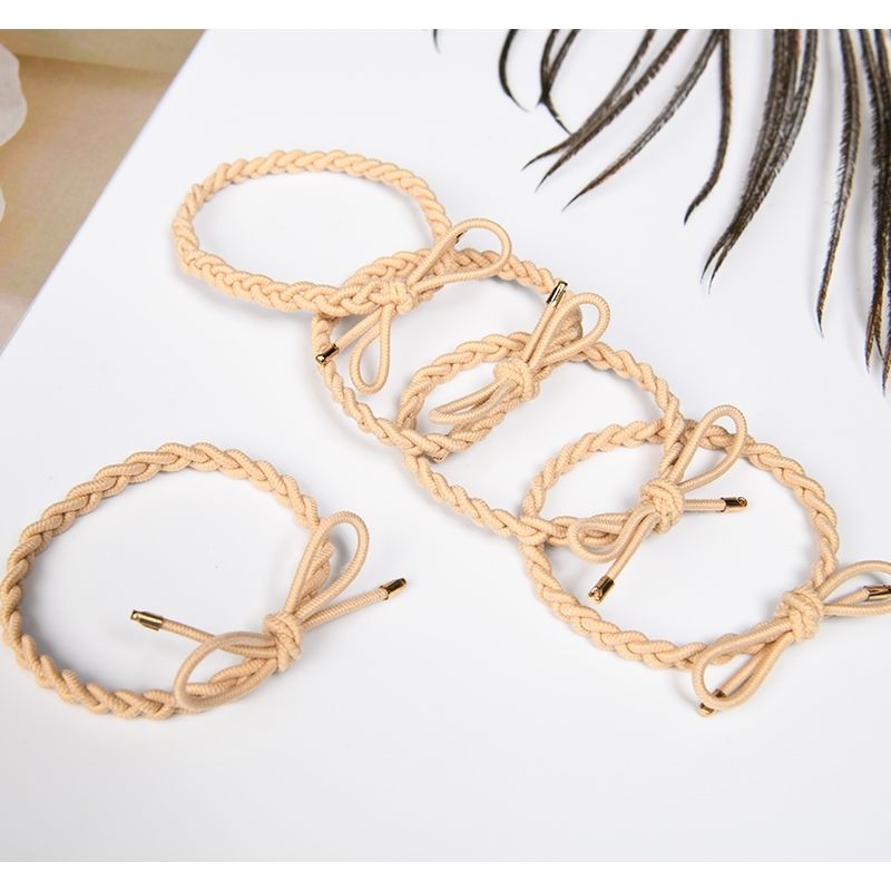 The new spring series features simple bow ties, high-elasticity braids, thick hair bands that are durable and do not tighten the hair, as well as rubber bands, hair ties and headbands detail image 15
