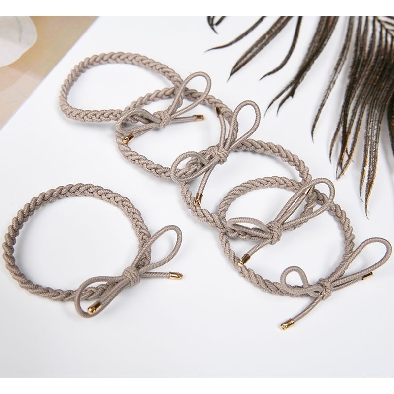 The new spring series features simple bow ties, high-elasticity braids, thick hair bands that are durable and do not tighten the hair, as well as rubber bands, hair ties and headbands detail image 8
