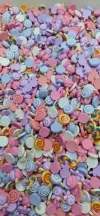 Resin candy, cartoon cute, plastic mixed, frosted resin patch, diy lucky bag, animal, flower and fruit accessories factory direct sales details Picture
