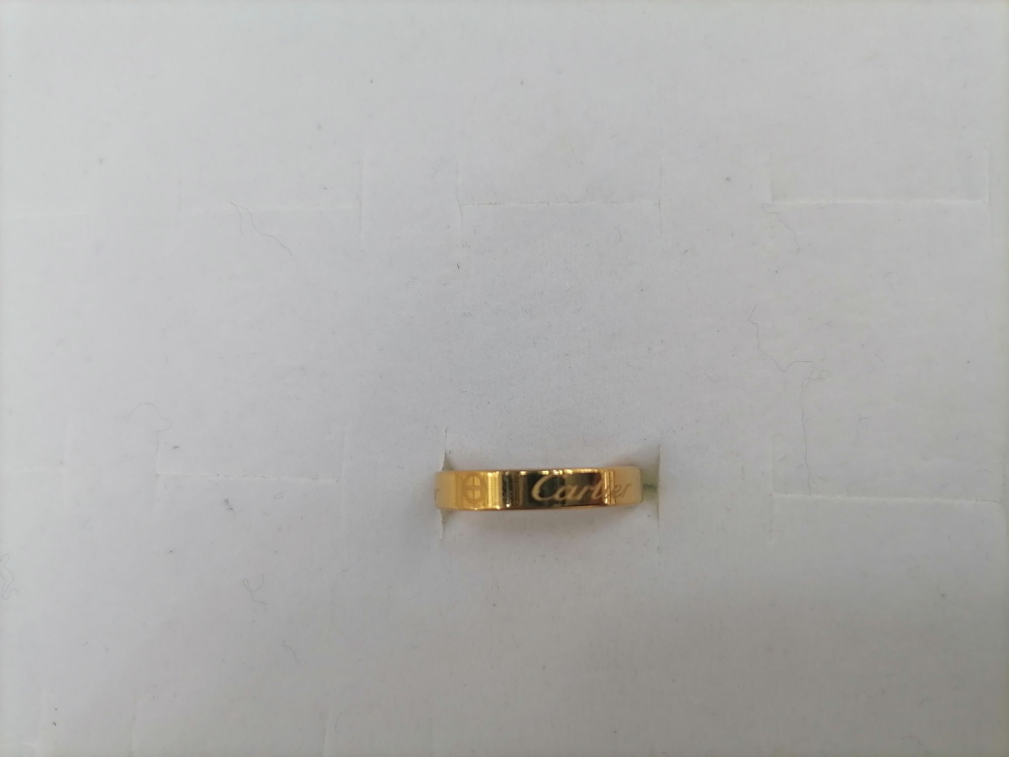 Titanium steel gold c ring details Picture