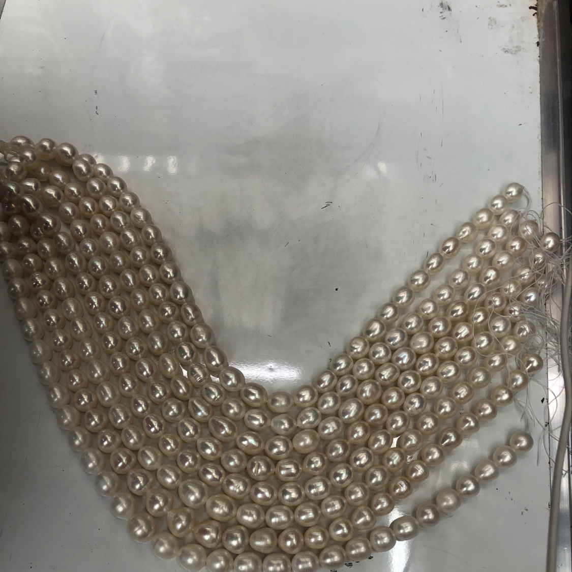 光泽一般/极品好货/珍珠项链细节图