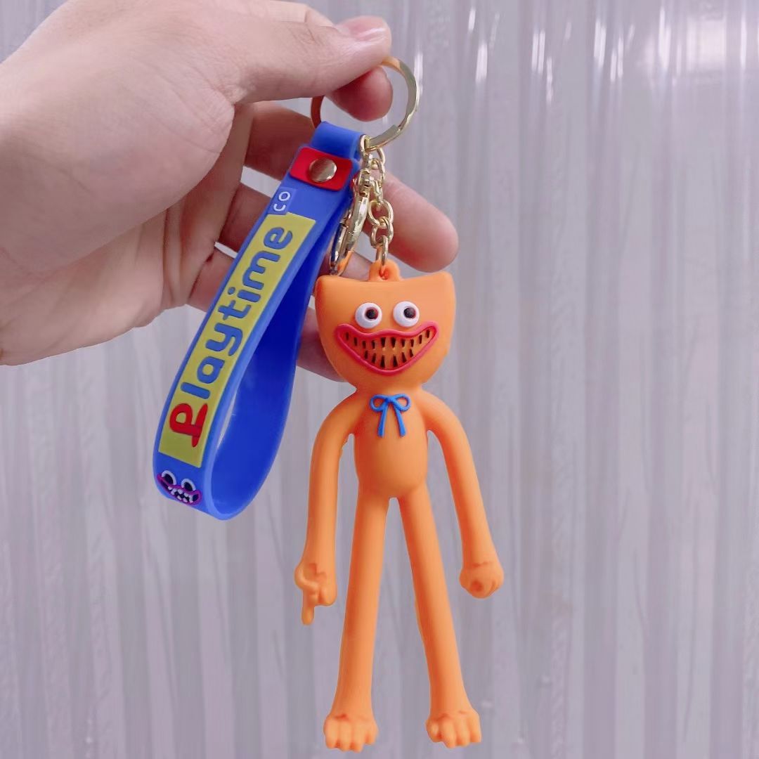 Blue Goose Accessories 3D Silicone New Keychain Three-piece Set Series Mixed 18374939201"