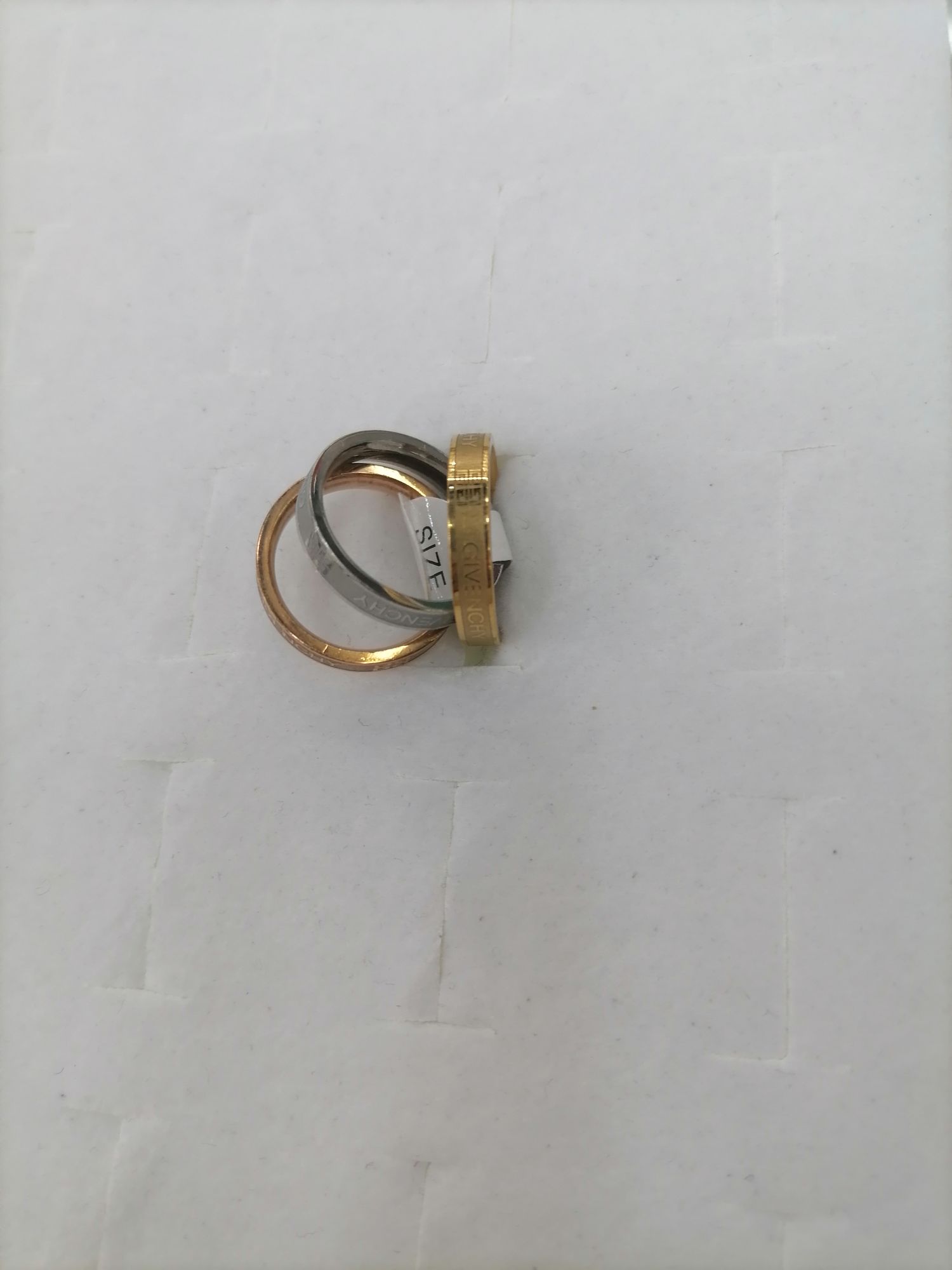 Titanium steel GIVENCHY4G ring detail image 2