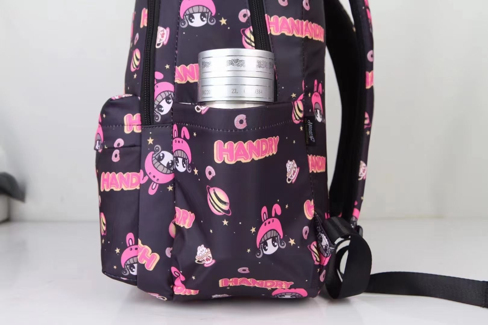 Hengdeli Student Schoolbag Primary School Junior High School Backpack Large Capacity Lightweight Bag undefined